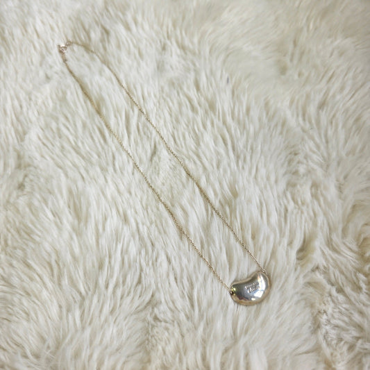 Tiffany & Co. Elsa Peretti Bean Pendant Necklace (Pre-Owned)