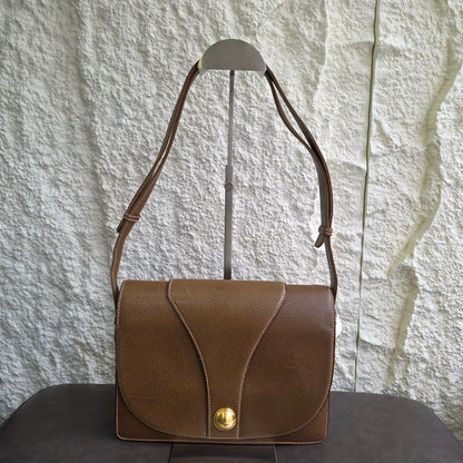 Gucci Vintage Leather Shoulder Bag (Pre-Owned)