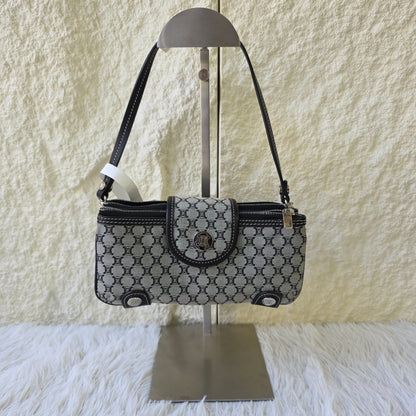 Celine C Macadam Denim Shoulder Bag (Pre-Owned)