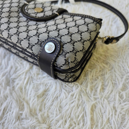 Celine C Macadam Denim Shoulder Bag (Pre-Owned)