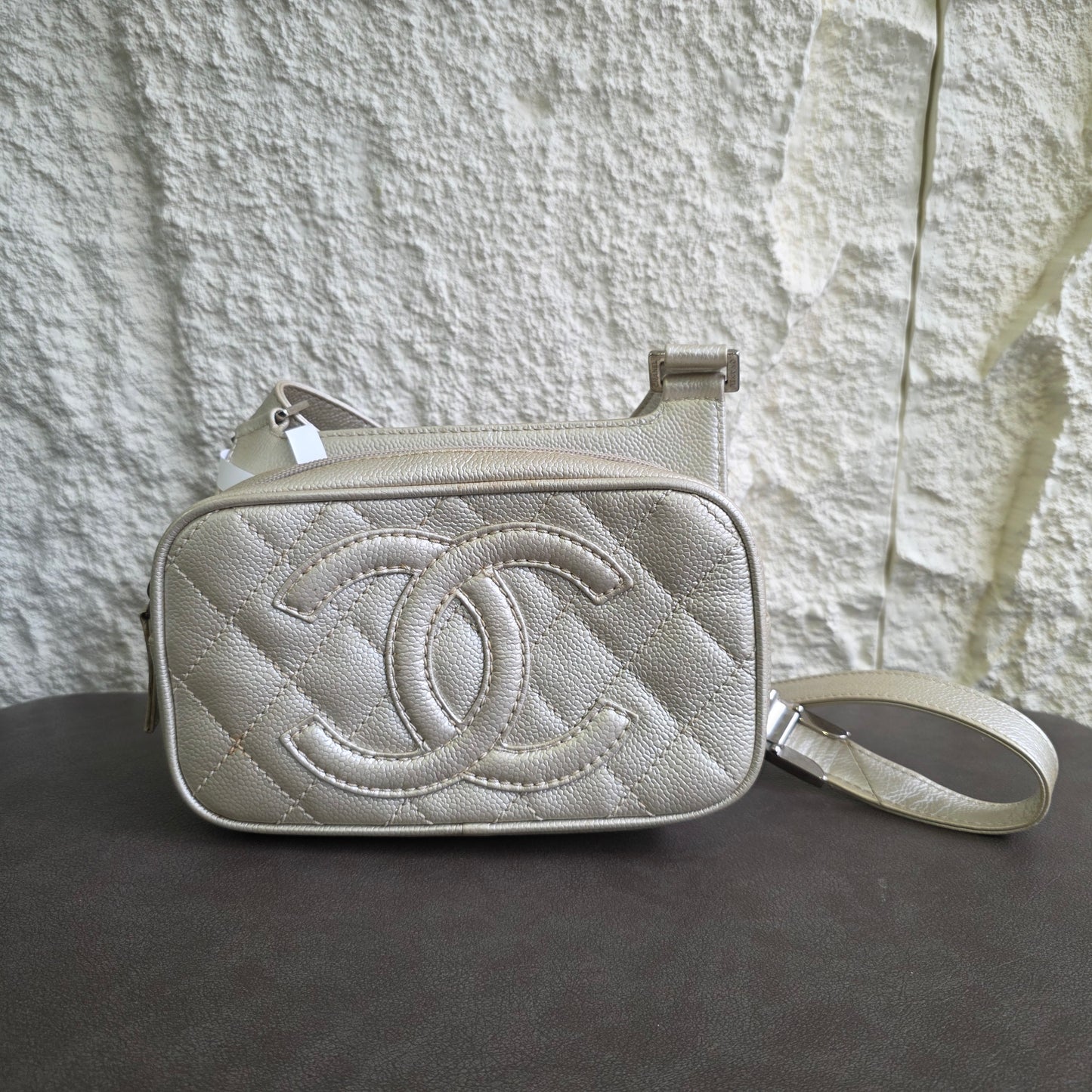 Chanel Quilted CC Waist Bag (Pre-Owned)