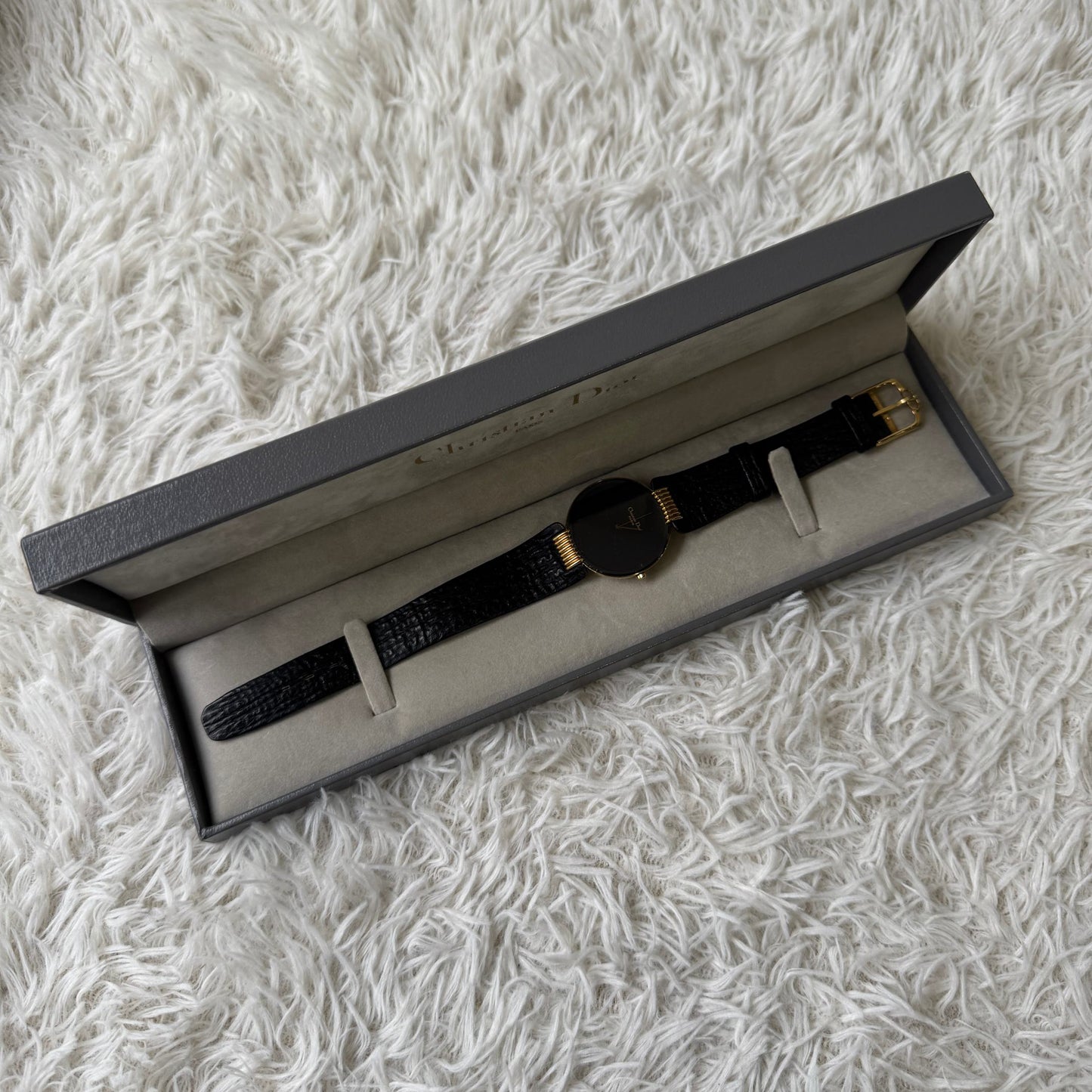 Christian Dior Vintage Round Watch (Pre-Owned)