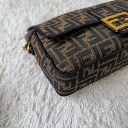 Fendi Zucca Baguette Shoulder Bag (Pre-Owned)