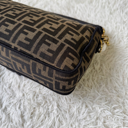 Fendi Zucca Baguette Shoulder Bag (Pre-Owned)