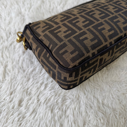 Fendi Zucca Baguette Shoulder Bag (Pre-Owned)
