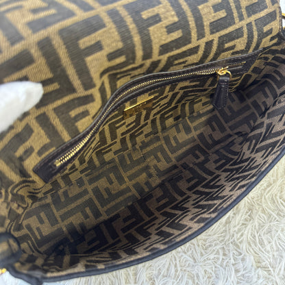 Fendi Zucca Baguette Shoulder Bag (Pre-Owned)