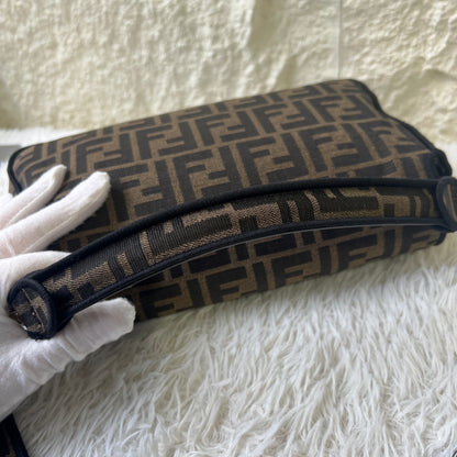 Fendi Zucca Baguette Shoulder Bag (Pre-Owned)