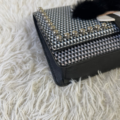 Fendi Karlito Studded Chain Shoulder Bag (Pre-Owned)
