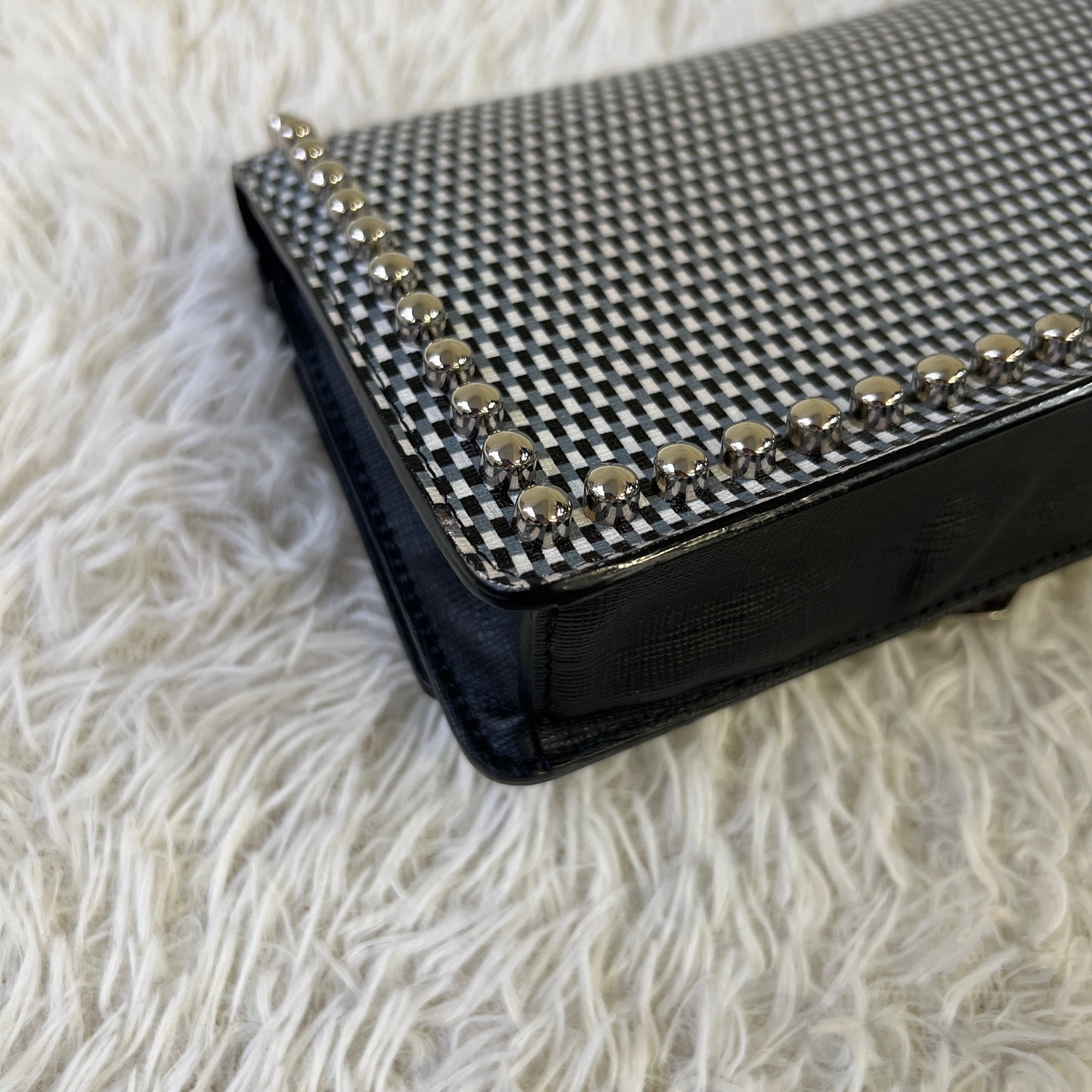 Fendi Karlito Studded Chain Shoulder Bag (Pre-Owned)