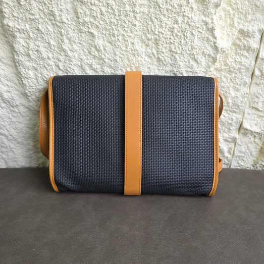 Yves Saint Laurent Vintage Canvas Shoulder Bag (Pre-Owned)