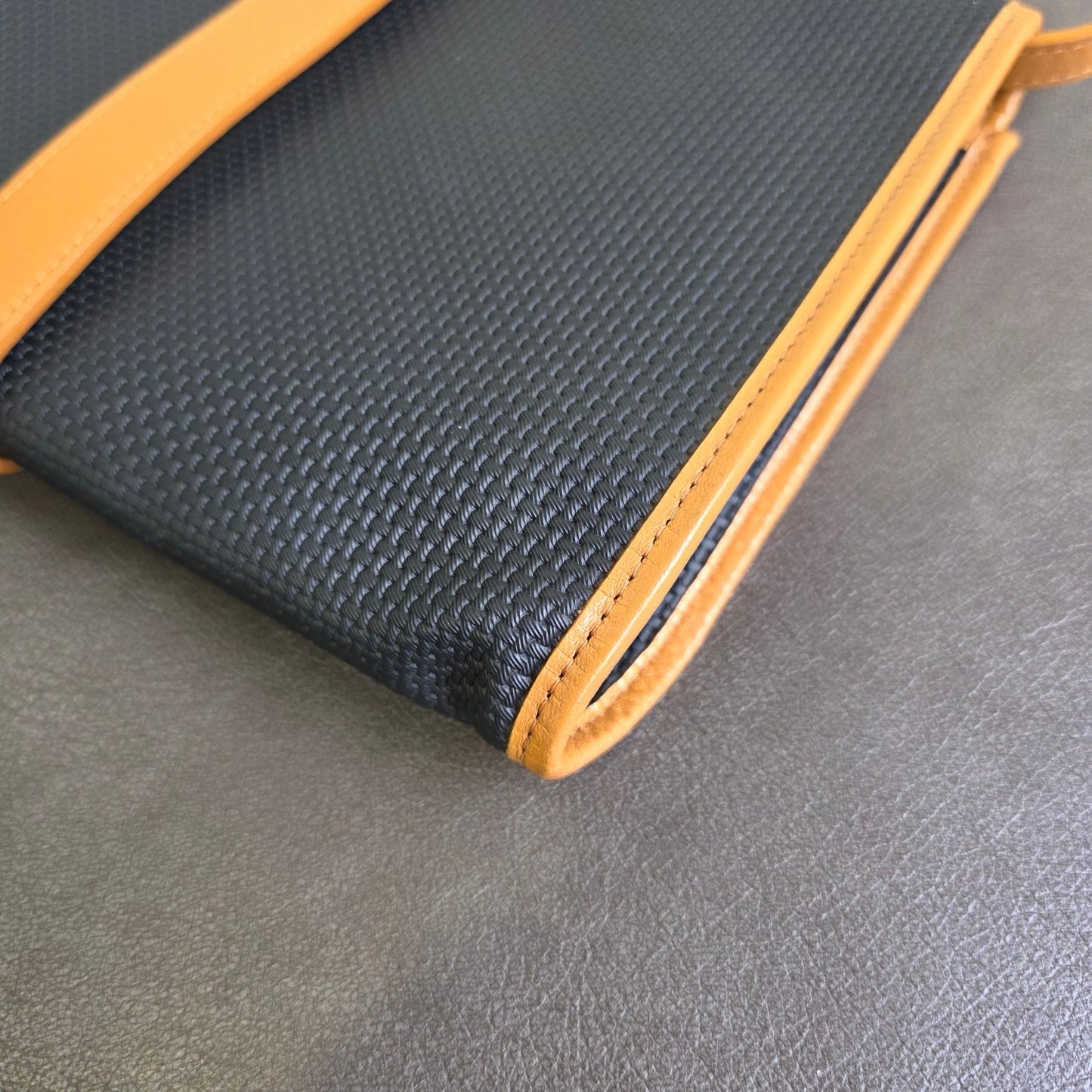Yves Saint Laurent Vintage Canvas Shoulder Bag (Pre-Owned)