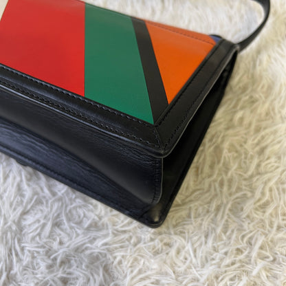 Loewe Geometric Colorblock Shoulder Bag (Pre-Owned)