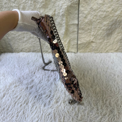 Miu Miu Sequin Chain Shoulder Bag (Pre-Owned)