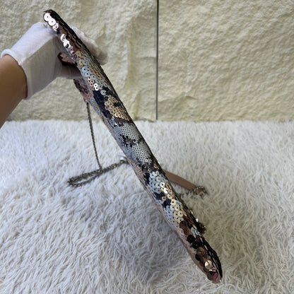 Miu Miu Sequin Chain Shoulder Bag (Pre-Owned)