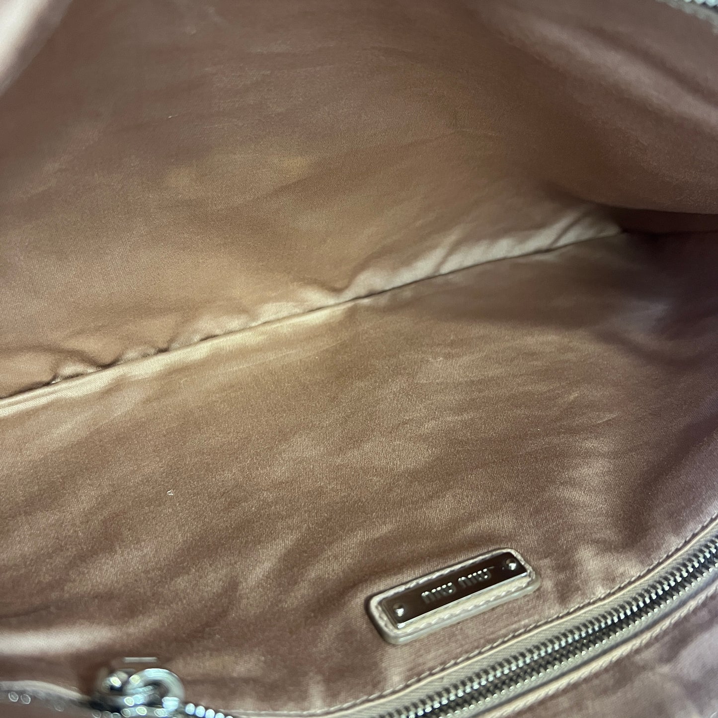 Miu Miu Sequin Chain Shoulder Bag (Pre-Owned)