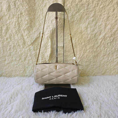 Yves Saint Laurent Quilted Barrel Shoulder Bag (Pre-Owned)