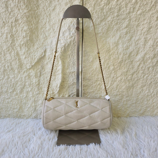 Yves Saint Laurent Quilted Barrel Shoulder Bag (Pre-Owned)