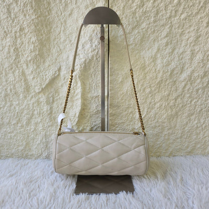 Yves Saint Laurent Quilted Barrel Shoulder Bag (Pre-Owned)