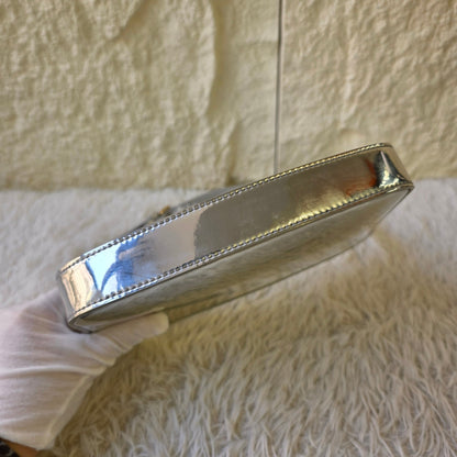 Celine Metallic Silver Shoulder Bag (Pre-Owned)