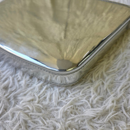 Celine Metallic Silver Shoulder Bag (Pre-Owned)
