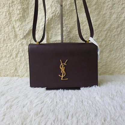 Yves Saint Laurent Vintage Logo Shoulder Bag (Pre-Owned)