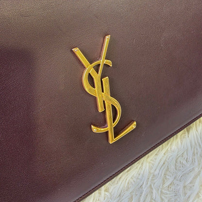 Yves Saint Laurent Vintage Logo Shoulder Bag (Pre-Owned)
