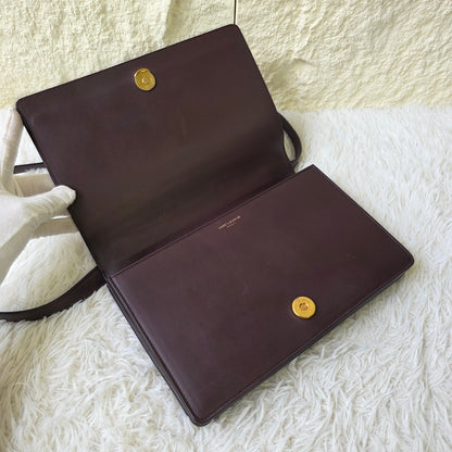 Yves Saint Laurent Vintage Logo Shoulder Bag (Pre-Owned)