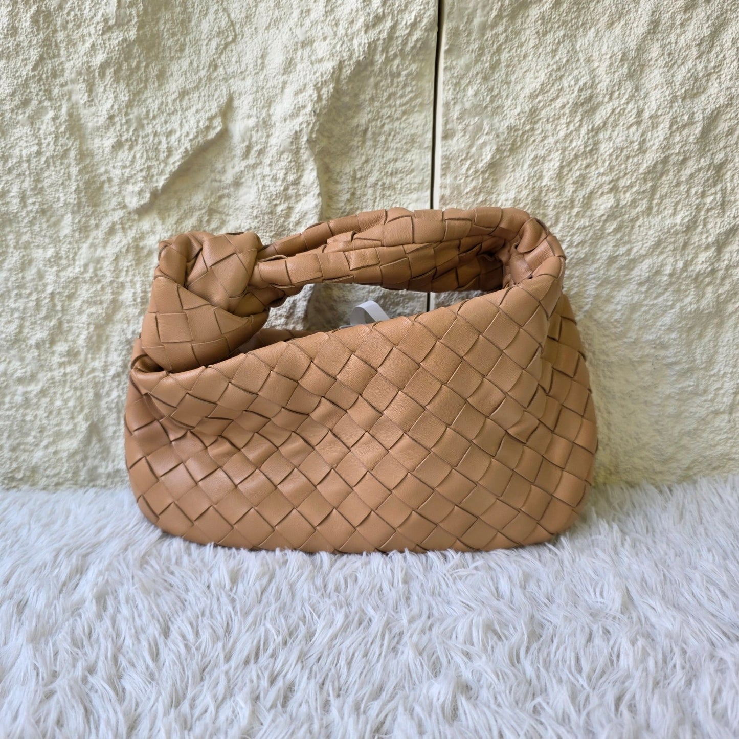 Bottega Veneta Mini Jodie Intrecciato Hobo Bag (Pre-Owned)