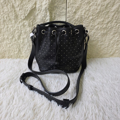Saint Laurent Studded Bucket Shoulder Bag (Pre-Owned)