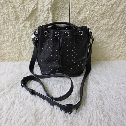 Saint Laurent Studded Bucket Shoulder Bag (Pre-Owned)
