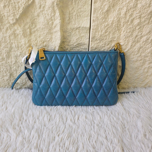 Miu Miu Quilted Leather Crossbody Bag (Pre-Owned)