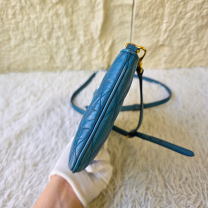 Miu Miu Quilted Leather Crossbody Bag (Pre-Owned)
