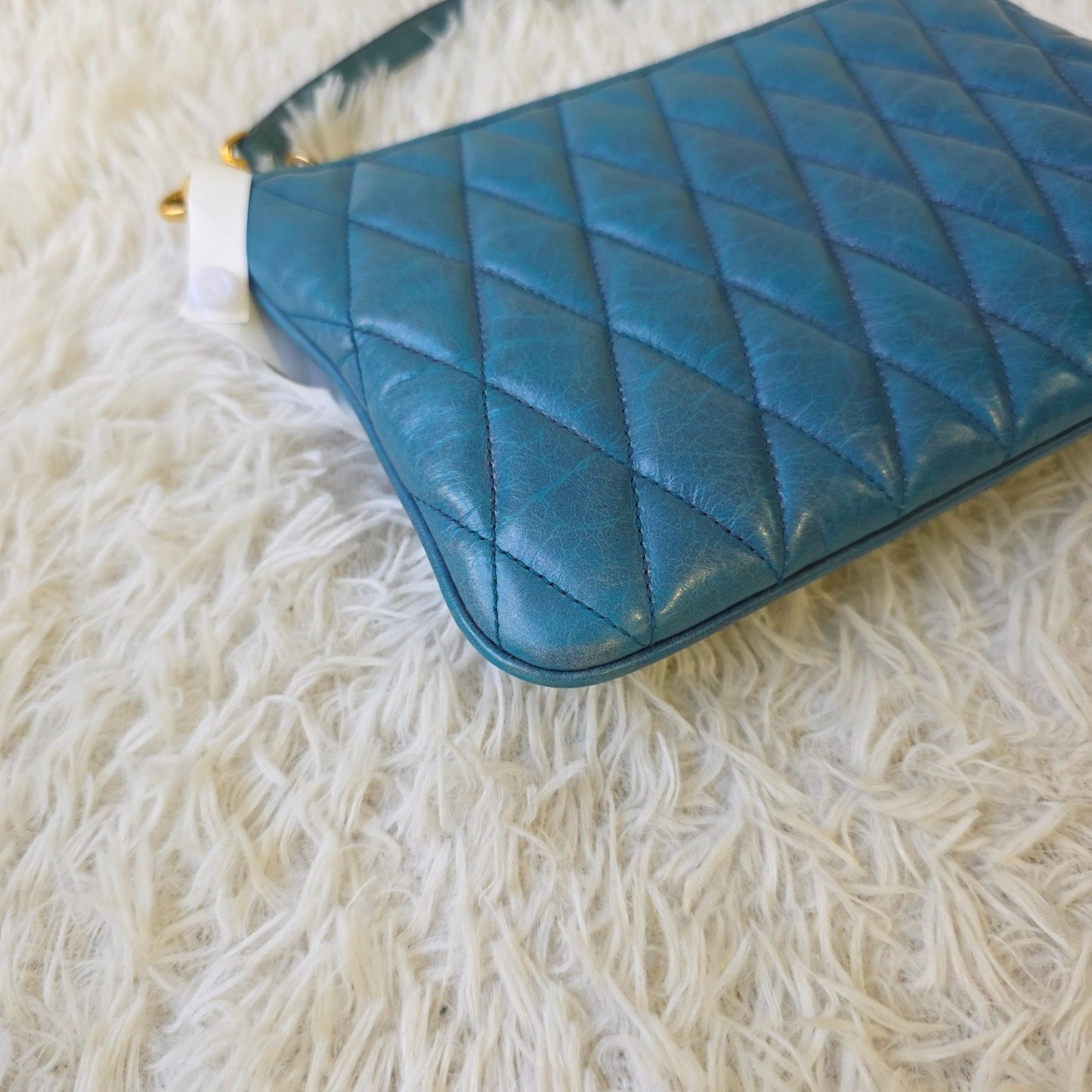 Miu Miu Quilted Leather Crossbody Bag (Pre-Owned)