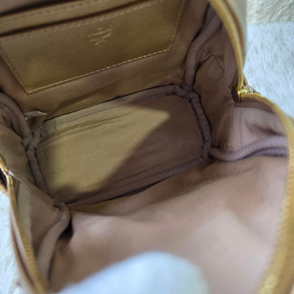 MCM Stark Visetos Studded Mini Backpack (Pre-Owned)