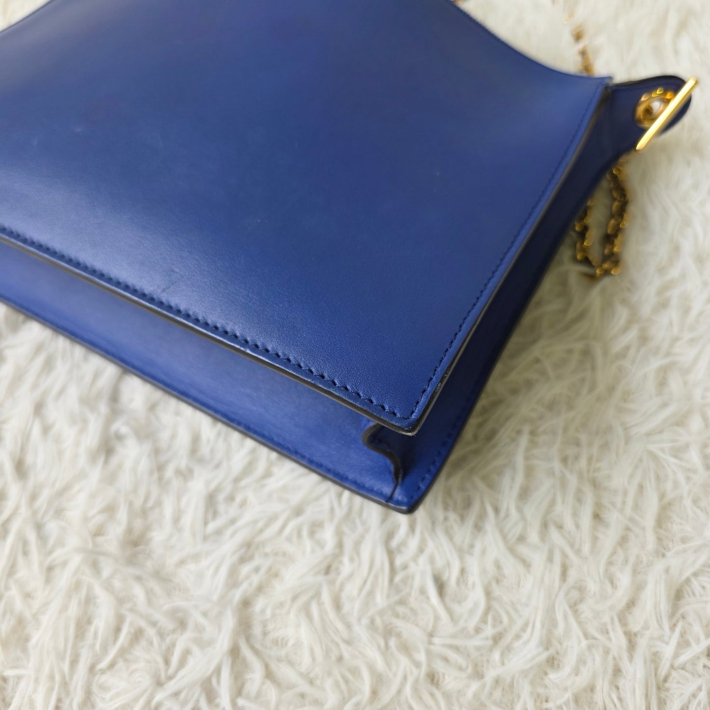Celine Colorblock Pocket Chain Shoulder Bag (Pre-Owned)