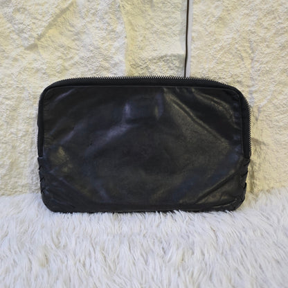 Bottega Veneta Leather Multi-Zip Hand Bag (Pre-Owned)