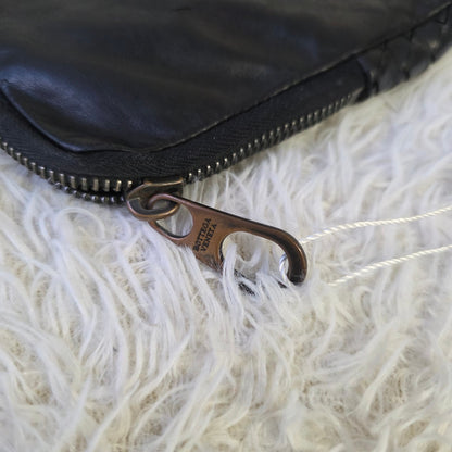 Bottega Veneta Leather Multi-Zip Hand Bag (Pre-Owned)