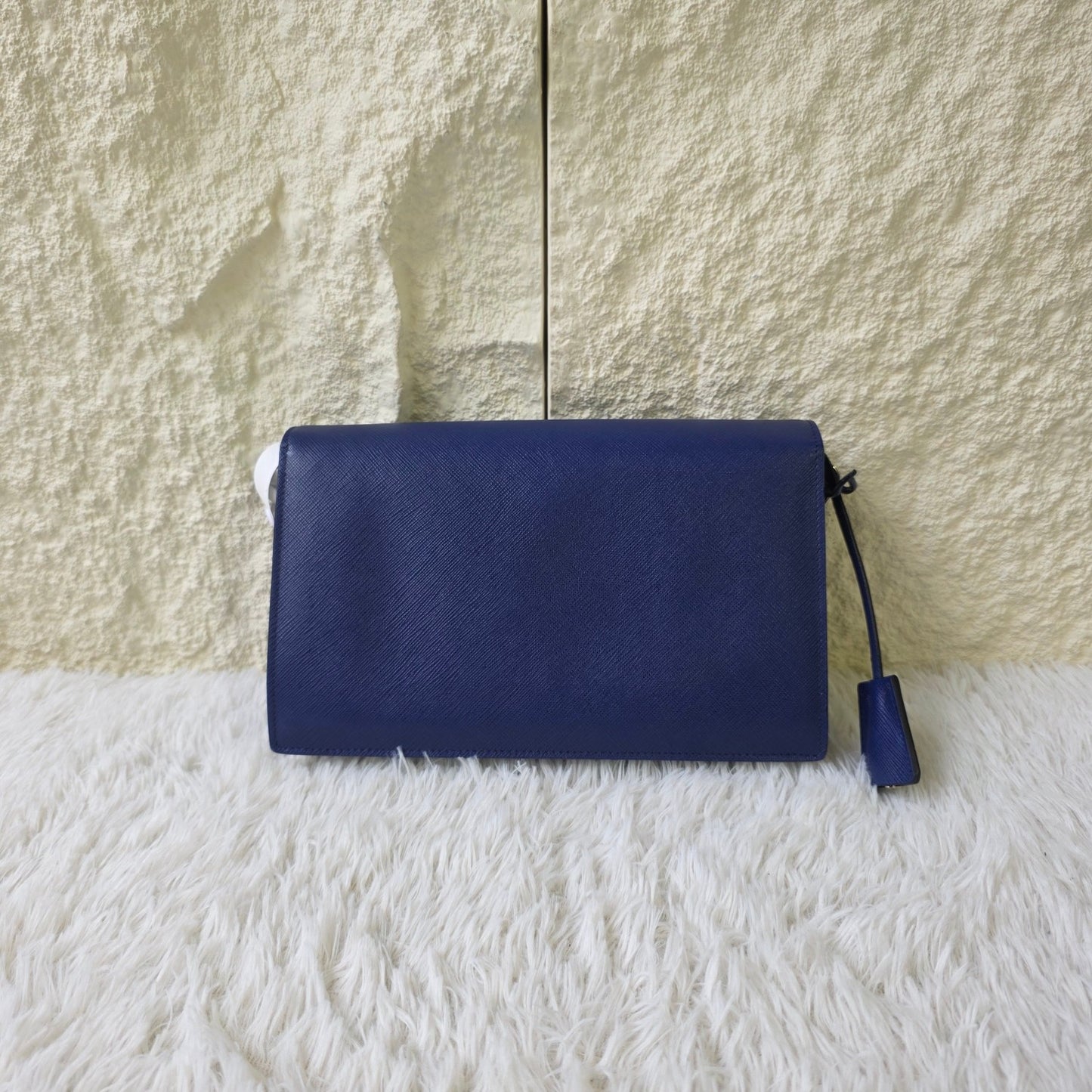 Prada Saffiano Leather Wallet on Chain Bag (Pre-Owned)