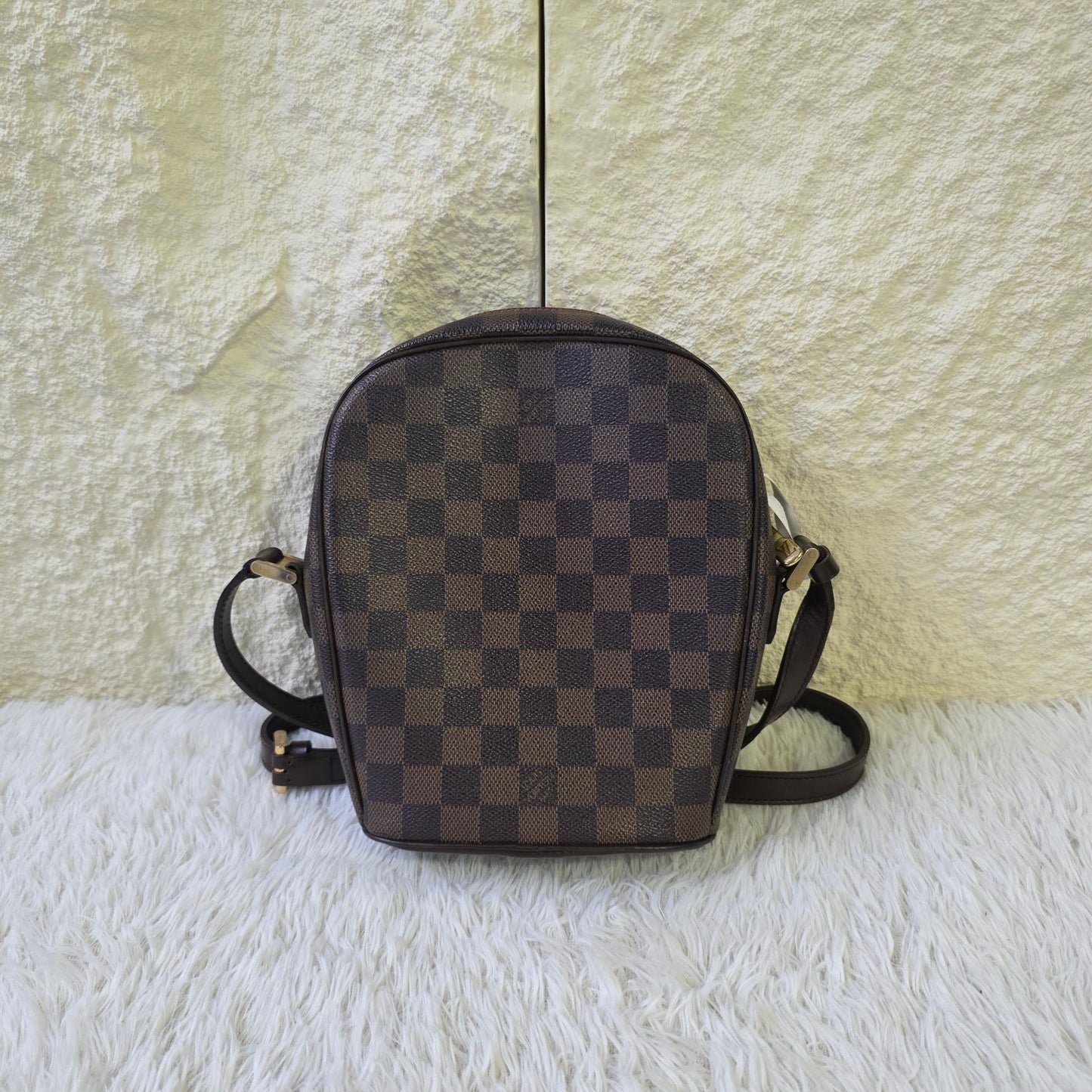 Louis Vuitton Damier Ebene Ipanema Crossbody Bag (Pre-Owned)