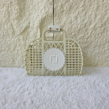 Fendi Roma 1925 Lattice Basket Bag (Pre-Owned)