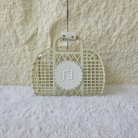 Fendi Roma 1925 Lattice Basket Bag (Pre-Owned)