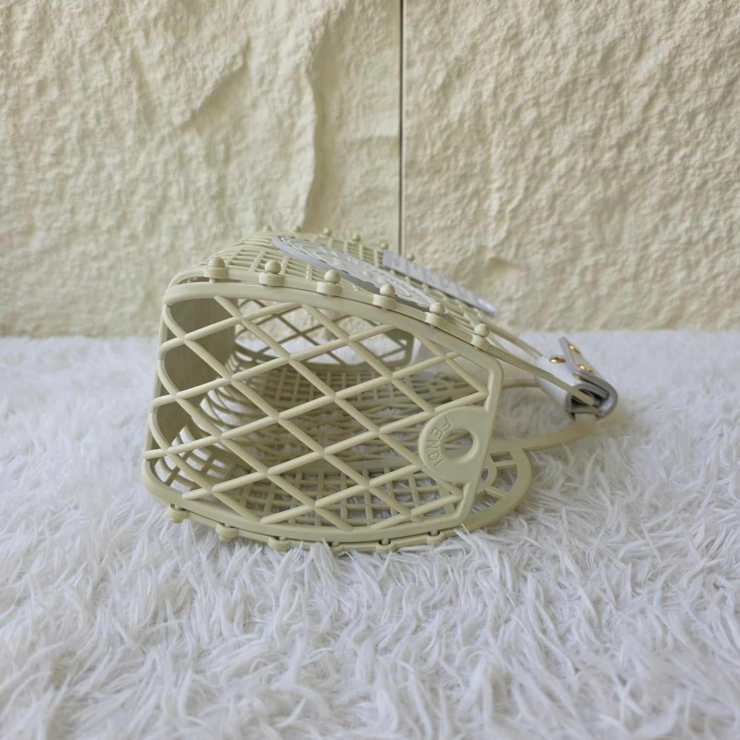 Fendi Roma 1925 Lattice Basket Bag (Pre-Owned)