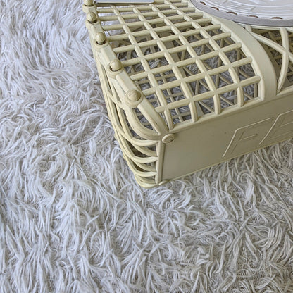 Fendi Roma 1925 Lattice Basket Bag (Pre-Owned)