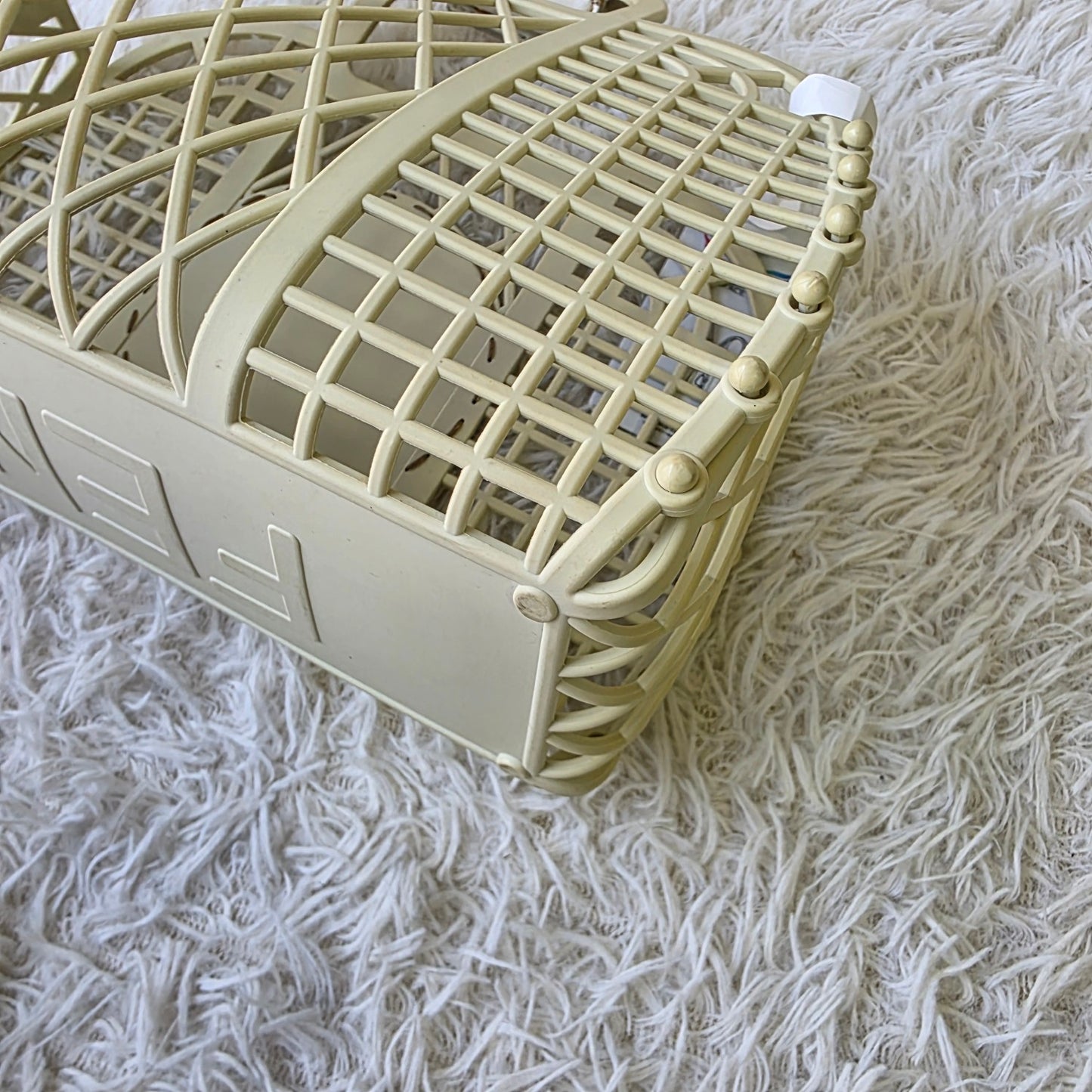 Fendi Roma 1925 Lattice Basket Bag (Pre-Owned)