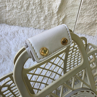 Fendi Roma 1925 Lattice Basket Bag (Pre-Owned)