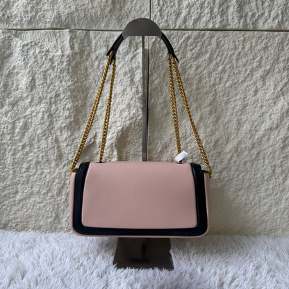Fendi Kan I Colorblock Chain Shoulder Bag (Pre-Owned)