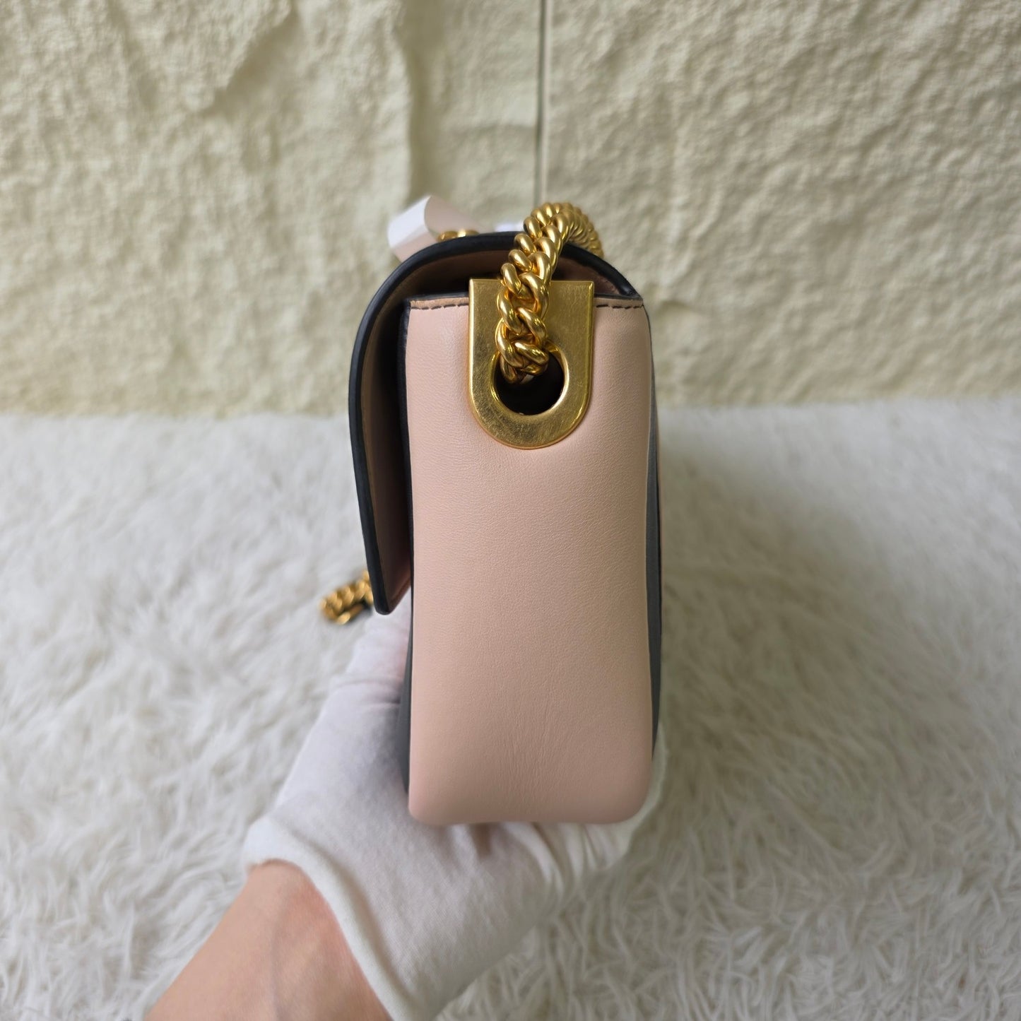 Fendi Kan I Colorblock Chain Shoulder Bag (Pre-Owned)