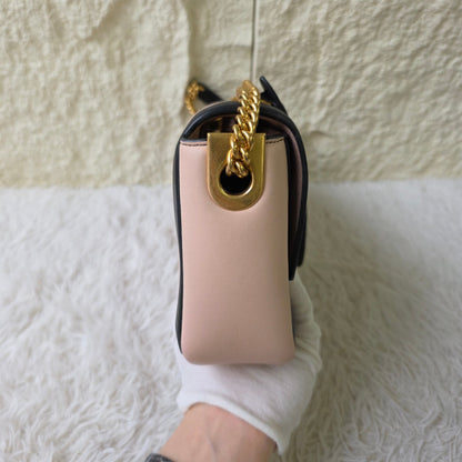 Fendi Kan I Colorblock Chain Shoulder Bag (Pre-Owned)
