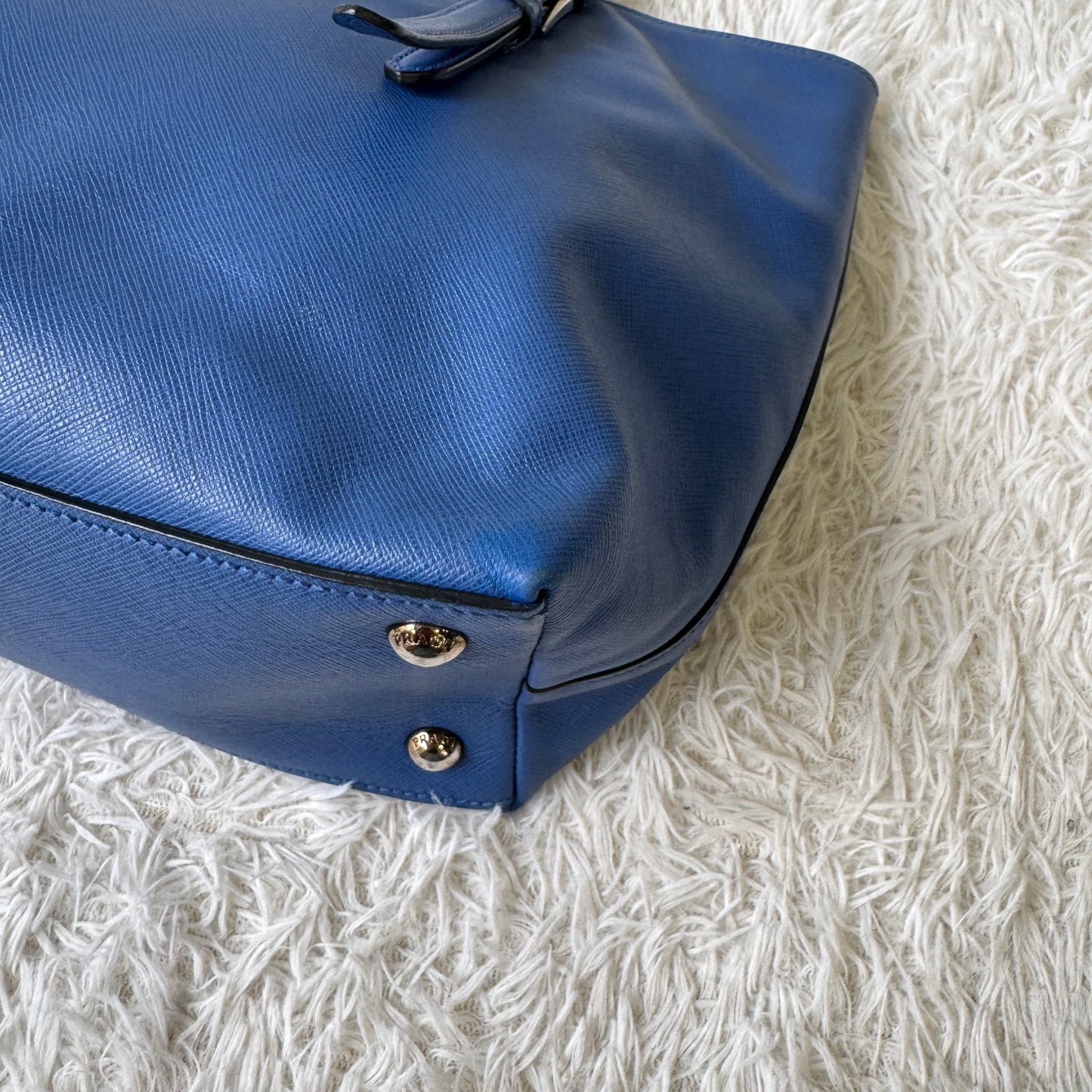Prada Saffiano Leather Tote Bag (Pre-Owned)