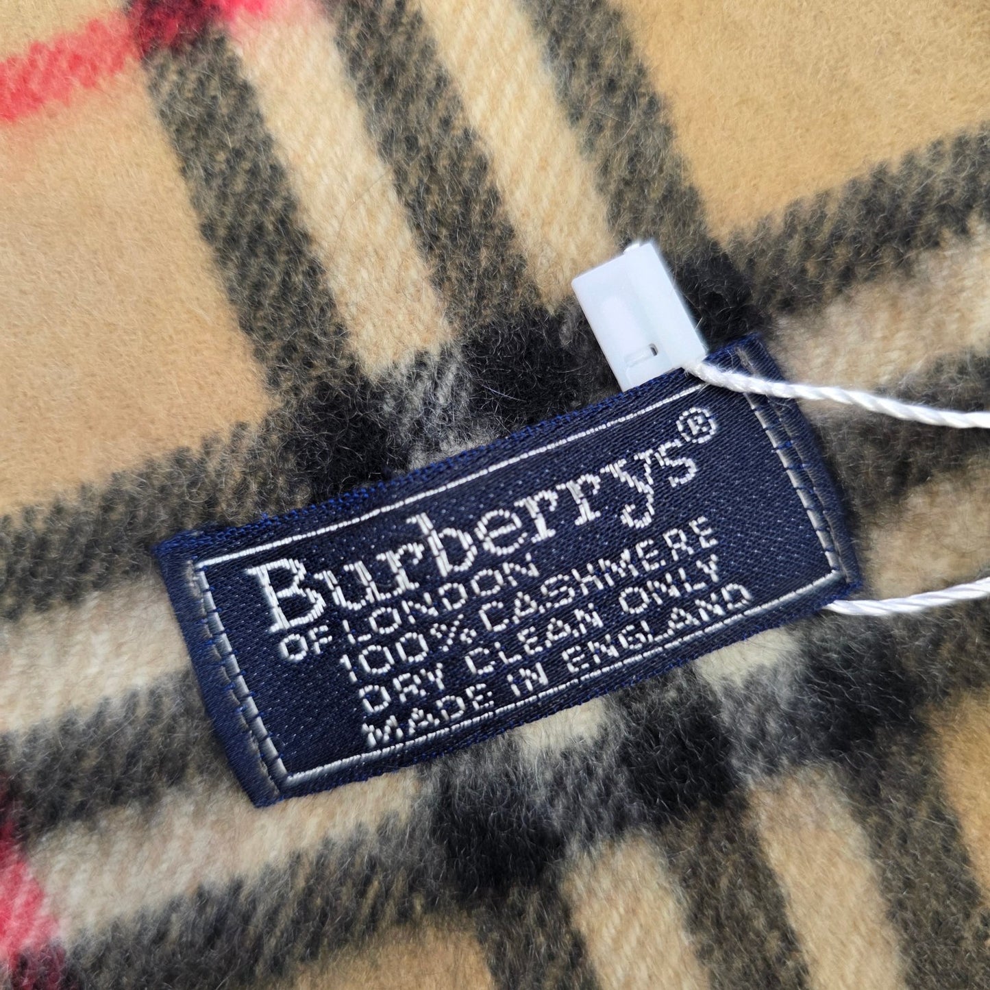 Burberry Vintage Check Cashmere Scarf (Pre-Owned)